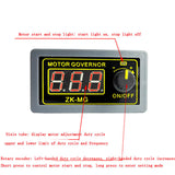5V 12V 24V High-power PWM DC Motor Governor Switch Digital Display Encoder Duty Cycle Frequency LED Dimming Module