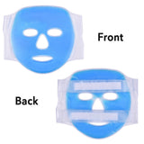 Cold Gel Face Mask Blue Full Face Mask Ice Gel Skin Firming Shrink Pores Mask Fatigue Relief Relaxation Facial Skin Care Tools