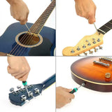 Guitar Tool Kits,28Pcs Repair Setup Maintenance Adjustments with Carry Bag DIY for Electric Guitar, Ukulele, Bass Banjo