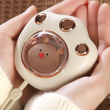 Electric Portable Hand Warmer 2400Mah Usb Charge Power Bank Pocket Hand Warmer Digital Display Multi-Function Pocket Winter New