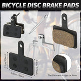 Dropship-Bike Disc Brake Rotor and Bike Brake Pads Set,with 12 Bolts,Bike Disc Brake Lining Pads,for Road Bike,Mountain Bike,Etc