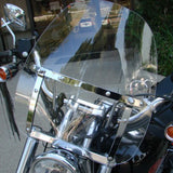 19x17 inch Clear Windshield Wind Shield Screen Protector Fit for Harley   Motorcycles