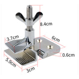 2PCS Silk Screen Printing Metal Frame Butterfly Hinge Clamp DIY Hobby Screen Painting Fixing Hinge Clamp Hardware Clip Tools