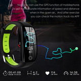 New Smart Bracelet GPS Distance Fitness Activity Tracker IP68 Waterproof Blood Pressure Watch Sleep Monitor Smart Band Wristband