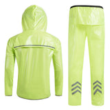 MTB Bike Cycling Jacket Sets Men Women Waterproof Windproof Raincoat Reflective Jersey Pants Suit Bicycle Clothing Ropa Ciclismo