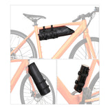 Bike Front Frame Bag Multifunctional Luggage Bag Waterproof Bicycle Front Fork Bag Bike Accessories Pouch for MTB Road Bike