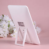 1pc LED Make-up Mirror Desktop Foldable Back Hook Stand Cosmetic Mirror for Bedroom Cloakroom )