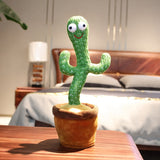 Dancing Cactus Plush Toy Electronic Shake Dancing Toy with the Song Plush Cute Dancing Cactus Early Toy for Children