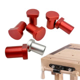 Woodworking Desktop Clip Adjustable Clamp W/ Bench Dog Holes Stop Fast Fixed Clip Quick Fixture Clamping Tool Kit WorkBench Tool