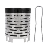 Outdoor Camping Heating Hood Mini Heater Outdoor Travel Camping Equipment Warmer Heating Stove Tent Radial Flame Heating Cover