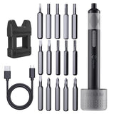 Miniature Combination 18-in-1 Electric Screwdriver Kit Rechargeable  Mobile Computer Home Appliance Repair Tool Screw Driver