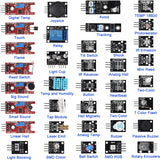 For arduino 45 in 1 Sensors Modules Starter Kit better than 37in1 sensor kit 37 in 1 Sensor Kit UNO R3 MEGA2560