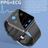 KS03 Smart Watch Non Invasive Blood Glucose 1.72'' Heart Rate BP Body Temperature Monitoring Fitness Tracker Bracelet