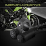 Motorcycle Brake Fog Light Angle Dual Control Button Handlebar Switch For Front Light Switch Hazard Light Switch Brake