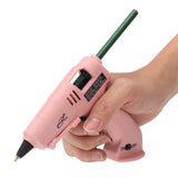 20W High Temp Hot Melts Glue Gun With 7x100mm Glue Sticks Industrial Mini Guns Thermo Electric Heat Temperature Repair Tool DIY