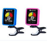 Joyo JT-301 Clip-on Electric Digital Tuner Guitar Accessories Color Screen with Silica Cover for Chromatic Bass Ukulele Violin