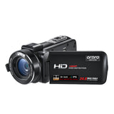 Camcorder Video Camera for YouTube Vlog Filming Ordro Z20 16X Digital Zoom Night Vision Camara Filmadora with Microphone