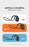 Bone Conduction MP3 Swimming Headphones IPX8 Waterproof Wireless Earphones 16GB Memory Microphone A2DP Bluetooth Earphone