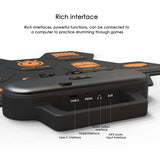 SOLO Electronic Drum Set, Roll Up Drum Practice Pad Rechargeable Built in Dual 3W Speakers/Drum Pedals/Drumsticks for Kids