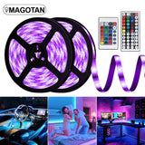 LED Strip Light 5050 SMD DC12V Flexible LED Lamp Tape Ribbon RGB 10M TV Desktop Screen BackLight Diode Tape led lights for room