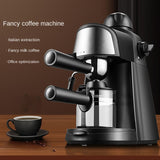 Coffee Machine 5 Bar 4in1 Household Coffee Maker Semi-Automatic Pump Type Espresso Cappuccino With Milk Frother Wand 220V KF09