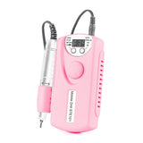 35000RPM Nail Drill Machine Rechargeable Nail Drill Milling Machine Portable Wireless Manicure Grinder Nail Polisher Cutter Kit