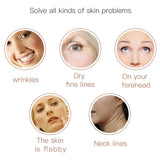 3 Colors Led Photon Therapy Facial Neck Massager Face Lifting Wrinkle Removal Beauty Device Reduce Double Chin Skin Care Tool