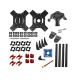 FEICHAO H383 383mm Carbon Fiber Frame 3-4S with 3D TPU/PLA Printed Kits Support 9inch Propeller for FPV Quadcopter Drone