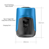 CYCLINGBOX Bike Bell 125dB Loud Anti-Theft Bicycle Electric Horn Portable USB Charging Alarm Waterproof for MTB Mountain Bike