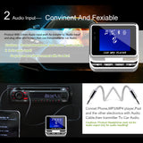 Car FM Transmitter Bluetooth Car MP3 Large Screen Display Support TF Card U Disk USB Port Charging Auto Radio