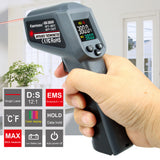 Digital Infrared Laserline Object Temperature Measurement Tool Handheld ℃ ℉ Switchable Measuring Device