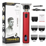 Professional Barber Hair Clipper USB Electric Hair Trimmer T-Outliner Cutting Beard Trimmer Shaver Men Barber Hair Cutting