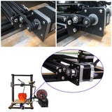 17 Stepper Anti Corrosion Easy Install Motor Bracket Aluminium Oxide 3D Printer CR10 Fixing Y Axis Parts Nema Stable