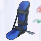 1Pc Ankle Joint Fixator Foot Joint Fixation Leg Ankle Protector Foot Support Size S (Blue)