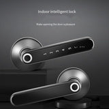WAFU 016 Smart Spherical Handle, Fingerprint Lock, Indoor Wooden Door Without Opening The Lock Body, Smart Electronic Door Lock