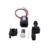 Plastic DC 12V Brewing NPT1/2" Homebrew Beer Circulation Brushless Pumps Black 18W