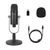 Microphone for Gaming,USB Microphone Kit for iPhone, PC/Mac Professional Plug&amp;Play Studio Microphone with Stand