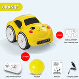 Mini RC Intelligent Sensor Car Radio Controlled Electric Cute Remote Control Car Cartoon Mode Smart Music Light Vehicle Toy