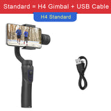 GIAUSA H4 3 Axis Gimbal Stabilizer for Selfie Stick Tripod for Smartphone Gopro Live Vlog Phone Camera Video Record Handheld