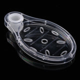 Lifting Rod, Shower Column, Shower Accessories, Shower Ellipse Full Electroplated Soap Dish, Soap Holder, Soap Tray