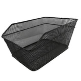 Rear Bike Basket Large Capacity Metal Wire Bicycle Basket Waterproof Rainproof Cover mtb accessories bag for bicycle