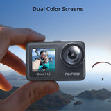 AKASO WiFi Action Camera Brave 7 LE 4K30FPS 20MP 4K Sport Camera Waterproof Cam Touch Screen Vlog Camera EIS 2.0 Remote Control