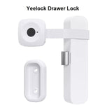 Xiaomi YEELOCK Smart Drawer Cabinet Lock Keyless Unlock Anti-Theft Child Safety File Security Door Fingerprint Lock
