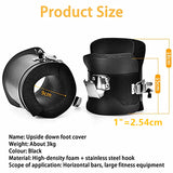 1 Pair Sports Hanging Anti Gravity Inversion Boots Upside Down Shoes Durable Stainless Steel Hook Outdoor for Adult Gym Sports