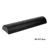 30*7.5cm Half Round Epp Foam Roller Foam Roll Yoga Pilates Fitness Gym Fitness Exercise Yoga Blocks With Massage Floating Point