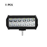 KIQUNE 12V 24V LED 36W Bar Offroad Spot Flood Combo LED Light Bar/Work Light For Truck Car SUV 4WD 4x4 Boat ATV LED Headlights