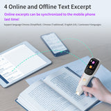 BOELEO Dictionary Translation Multilingual  Pen Scanner Text Scanning Translator Device Voice Translation Recorder E-dictionary