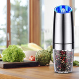 Stainless steel Ceramic Core Gravity Induction Pepper Mill Household Electric Grinder