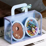 Box Theatre Diy Wooden House for Dolls Miniature Home 13 Styles Nostalgic Theme Doll House Furniture Accessories Toys for Kids