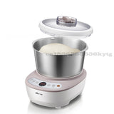 Household Electric Dough Mixer Automatic Flour Fermenting Mixing Machine Stainless Steel Multifunction Stirrer 5L